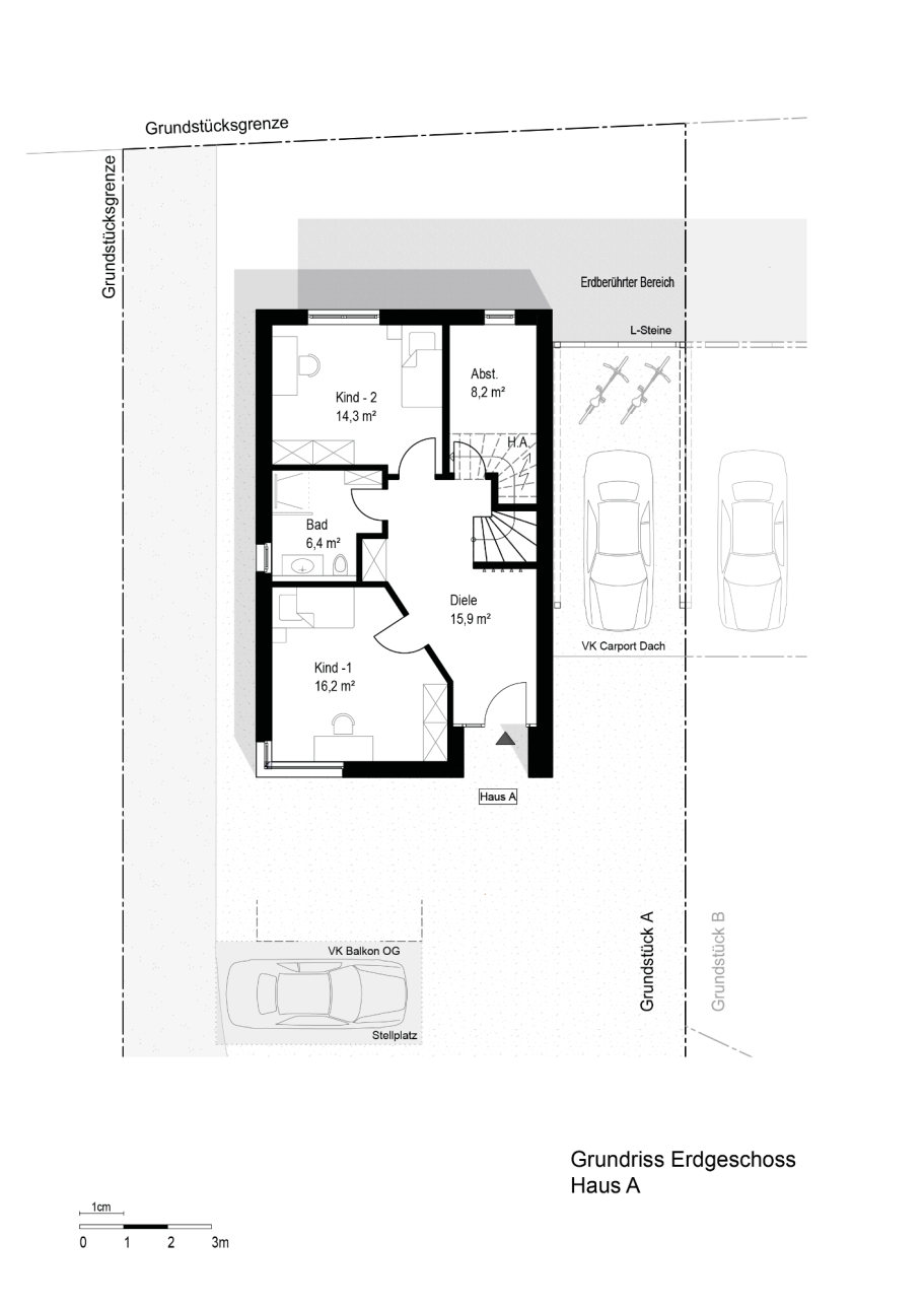 Grundriss EG - Eingangsbereich